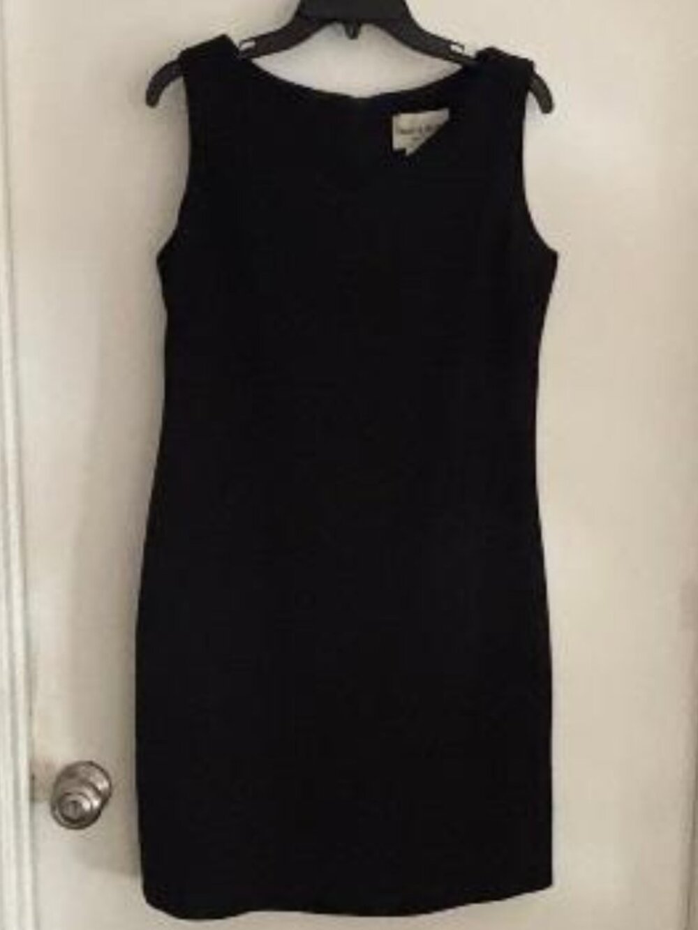 Danny & Nicole Women's Dress Size 12 Black Sleeveless Zip Closure